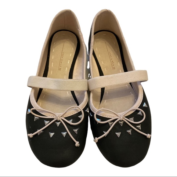 Zara Girls Ballet Flats - Picture 1 of 4